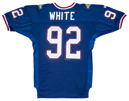 1994 Reggie White Game Issued & Signed NFC Pro Bowl Jersey (Beckett) 